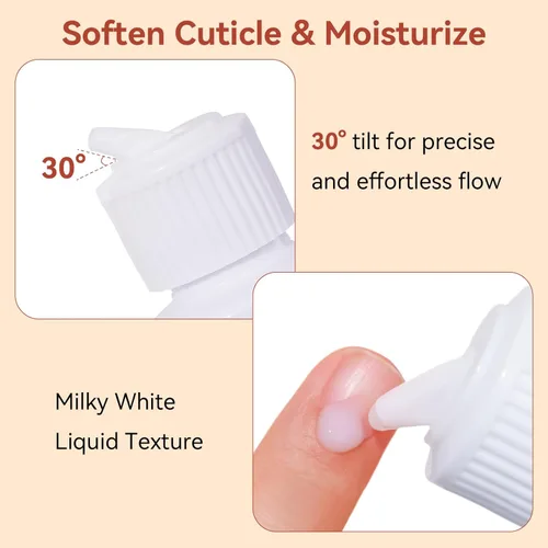 Miniatura 2 de Makartt Kit removedor de cutículas, kit de cuidado de uñas con bolígrafo de aceite para cutículas, cortador de cutículas, lima de uñas y líquido