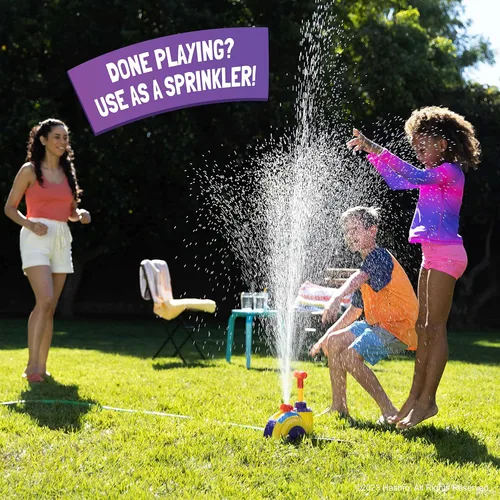 Miniatura 6 de Hasbro Pie Face Splash - Juego de rociadores de agua para niños, diversión de verano al aire libre - Juega con amigos y familiares