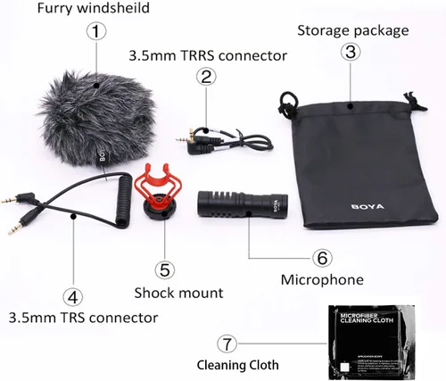 Miniatura 2 de BOYA MM1 - Micrófono universal para cámara, micrófono de escopeta súper cardioide con soporte de choque para cámara, consumidor, videocámara