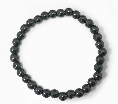 Miniatura 350 de Gem Avenue Handmade Round Bead Stretch Bracelet Unisex Natural Stone Beaded Jewelry for Men & Women, Elastic Wristband for Daily Wear