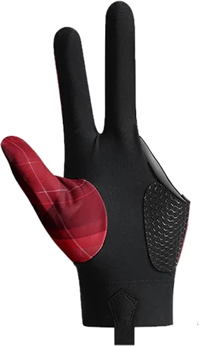 Miniatura 11 de Guantes de billar de 3 dedos, guantes de billar para mano izquierda y diestra, transpirables, antideslizantes, para billar