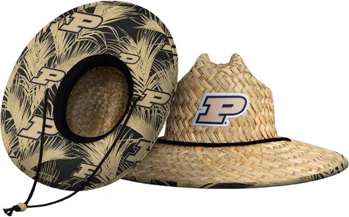 Miniatura 21 de FOCO - Sombrero de paja con logotipo de equipo universitario de NCAA y estampado floral para hombre TEAM LOGO