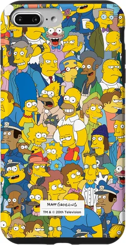 Miniatura 12 de The Simpsons Springfield Characters Print - Carcasa para iPhone 17