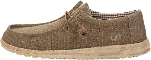 Hey Dude, Wally - Zapatos tipo mocasín con cordones para hombre, variedad de colores