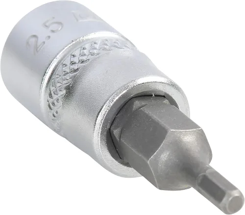Miniatura 19 de OEMTOOLS Enchufe hexagonal 22850 de 1/8 pulgadas, unidad de 1/4 de pulgada, enchufe SAE bueno para una variedad de mantenimiento de motocicletas