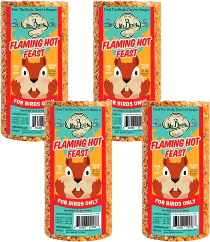 Miniatura 4 de Mr. Bird Flaming Hot Feast Cilindro pequeño 19 oz. (1)