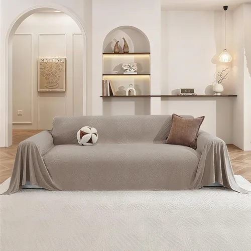 Miniatura 10 de Funda de sofá para perros, de 78 x 91 pulgadas, fundas para silla de gran tamaño, lavables, funda para sofá modular para mascotas para sofá de 1