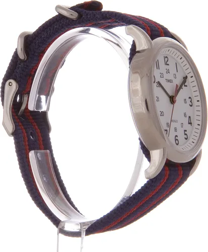Miniatura 11 de Timex Reloj unisex Weekender de 1496in Negro Weekender Slip Through - Reloj de correa de nailon