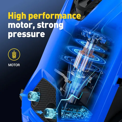 Miniatura 6 de EVEAGE Lavadora a presión eléctrica, 4200 PSI 2.8 GPM con cañón de espuma de 33.8 fl oz, 3 boquillas de presión, para limpieza