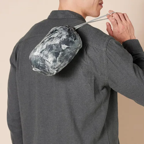 Miniatura 4 de Tienda Essentials Men's Lightweight Water-Resistant Packable Hooded Puffer Jacket