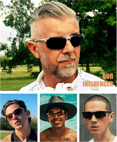 Miniatura 84 de Duco - Gafas de sol deportivas polarizadas para hombre con protección UV 8177s
