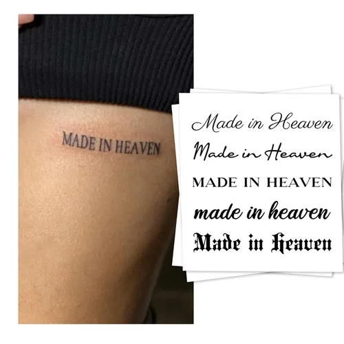 Miniatura 10 de INKARTLINK Tattoo Tech, 2 hojas de tatuaje semipermanente mediano, tatuajes temporales de diseño artístico para adultos, dura 1-2 semanas