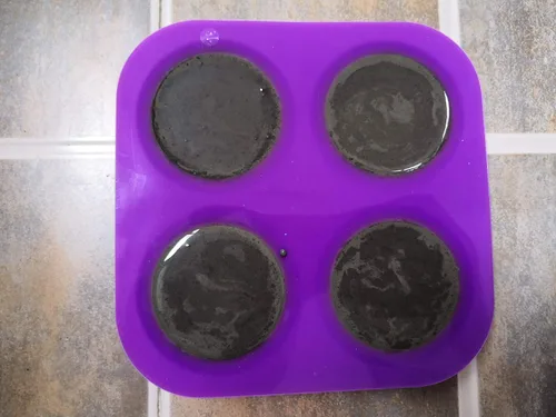 Miniatura 3 de Molde redondo para erizo de mandala de silicona de 4 cavidades para hacer piedras de cemento o yeso para pintura de puntos de mandala