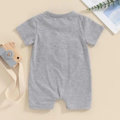 Miniatura 60 de FYBITBO Ropa de bebé niño niña Santa manga larga mono mameluco recién nacido primera Navidad traje de una pieza
