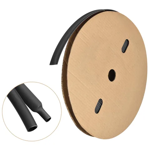 MECCANIXITY Tubo termorretráctil, relación 3:1, 5/8 pulgadas de diámetro, 50 pies, tubo termorretráctil de doble pared, impermeable, sellado, color