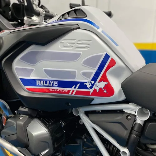 labelbike - Pegatinas 3D para el tanque de la motocicleta Protecciones y decoraciones en resina compatible con BMW Rallye ADV 1250 gs