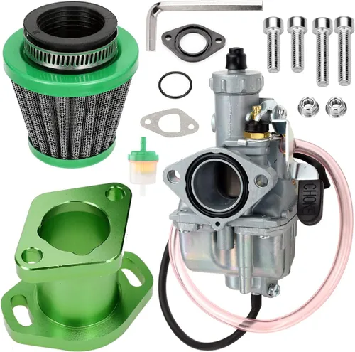 Miniatura 16 de FVRITO - Carburador de alto rendimiento VM22 de 26 mm para Predator 212cc 196cc Coleman CT200U BT200X Mini Bike KT196 Go Kart GX160 GX200 6.5hp