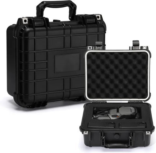 Miniatura 12 de Mayouko Caja de herramientas portátil con esponja a prueba de golpes, grado impermeable IP67, funda rígida impermeable con inserto de espuma, cardán