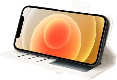 Miniatura 4 de Funda de cuero para iPhone 11 de 6.1 pulgadas, funda de cuero con 3 ranuras para tarjetas de crédito, función atril con tapa para iPhone 11 de 6.1