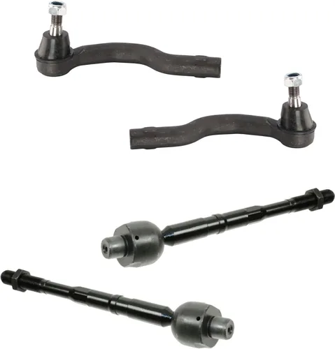 Miniatura 75 de TRQ Juego de barras de acoplamiento delanteras interiores y exteriores de 4 piezas compatible con Jeep Cherokee 1991-2001 y Comanche 91-92