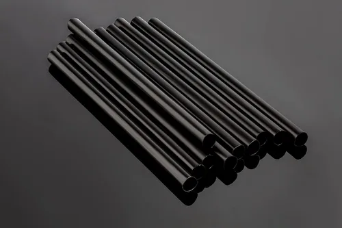 Miniatura 5 de Pajitas de batido negras jumbo extra anchas envueltas individualmente, paquete de 100 unidades, licuado de 0.47 pulgadas, sin BPA, popote de té