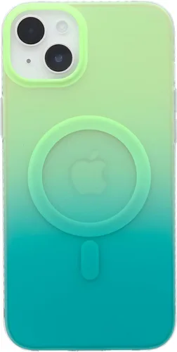 Miniatura 77 de Funda degradada para iPhone 14 Pro - Diseño multicolor degradado naranja y amarillo, resistente a los impactos y con imanes
