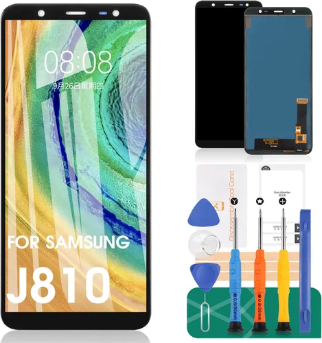 Reemplazo de pantalla para Samsung Galaxy J810 J8 2018 J810M J810F J810G J810Y J810GF TFT LCD pantalla táctil digitalizador Kits de montaje de