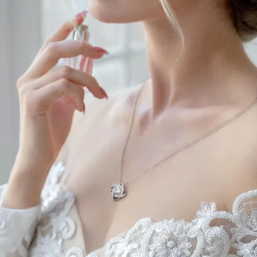 Miniatura 3 de Collar de regalo para mujeres y niñas, collar de plata de ley 925, joyería para mamá, hija, tía, abuela, esposa, hermana, novia, día de la madre