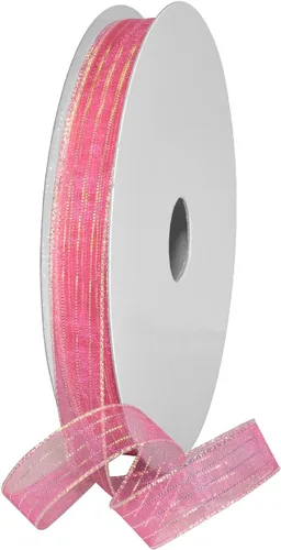 Miniatura 27 de Morex Ribbon Harmony Metallic, envoltura de regalos, decoración de boda, lazos, brillo brillante, 5/8" x 50 yardas, aguamarina
