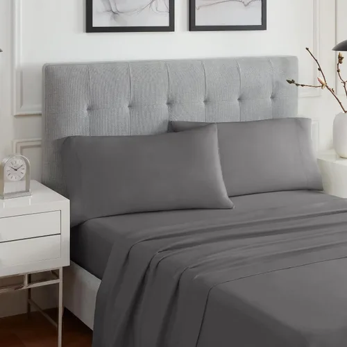 Miniatura 10 de Eclipse Sleep Solutions Faye Cooling King - Juego de sábanas (4 unidades), color blanco nieve
