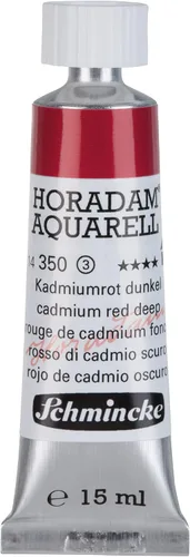 Miniatura 210 de Schmincke - HORADAM® AQUARELL - acuarelas de los mejores artistas, carmín permanente - 0.5 fl oz 353 carmín permanente