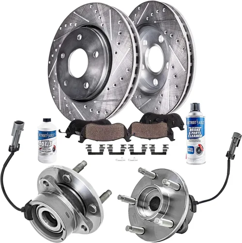 Miniatura 50 de Detroit Axle - Rotores de freno traseros para Toyota GR Supra BMW 230i 330e 330i 430i 530i 530i 530e 540d 540i xDrive X3 X4 Z4, rotores de freno