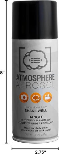 Miniatura 8 de Atmosphere Aerosol - Paquete de 6 aerosoles de niebla/niebla para fotografía, alternativa segura y portátil a máquina de niebla pequeña - Creador