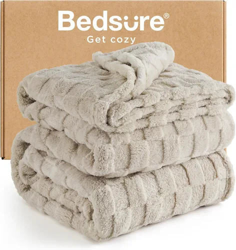 Miniatura 15 de Bedsure GentleSoft - Manta verde salvia para sofá, manta de forro polar a cuadros, regalos de Navidad para mujeres, hombres y niñas, bonita manta