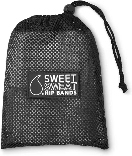 Miniatura 3 de Sweet Sweat - Bandas de cadera con 3 niveles de resistencia Bandas de tela antideslizante para glúteos para sentadillas y estocadas Incluye