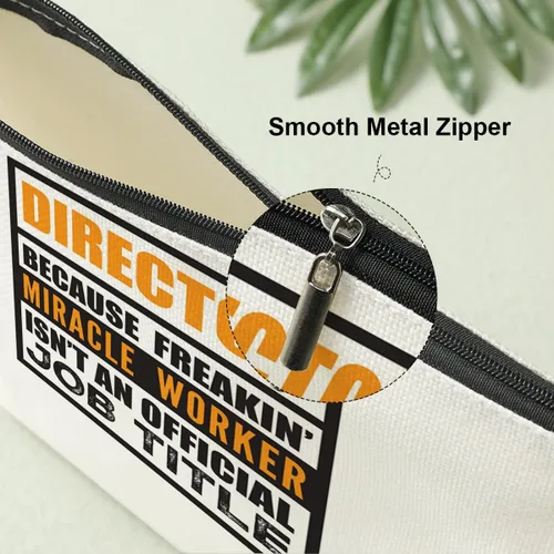 Miniatura 3 de Decohim Bolsa de maquillaje divertida bolsa de cosméticos, blanco434, Estampado