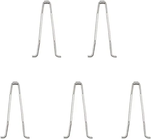 Paquete de 5 cortaúñas para dedos de los pies, recortadora de uñas de resorte, resortes de torsión, clip de metralla a presión, universal para