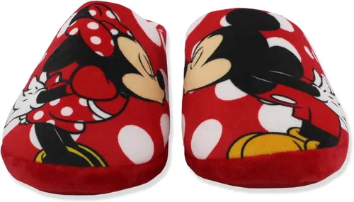 Miniatura 4 de Disney Mickey and Minnie Mouse - Pantuflas de lunares para mujer adulta