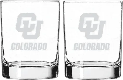 Miniatura 34 de Texas A&M Aggies - Juego de 2 vasos (2 caras), acabado satinado, roca (o whisky)