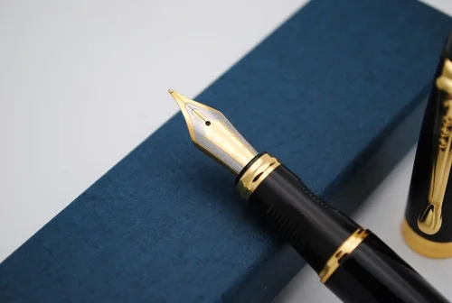Miniatura 4 de JINHAO X450 - Pluma estilográfica con punta M (negro brillante)