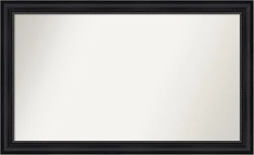 Miniatura 126 de Amanti Art Espejo personalizado, espejo de baño negro Astor, espejo de pared o espejo de tocador de baño sobre el fregadero (25 x 25 pulgadas)