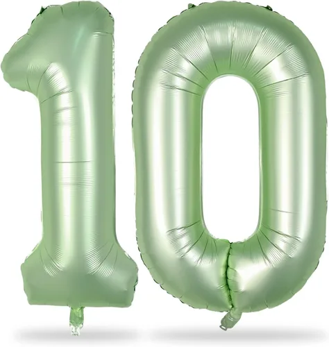 Miniatura 71 de Globos de oro rosa para cumpleaños número 16 para niñas, 40 pulgadas de gran tamaño, globos de lámina de mylar con el número 1 y 6, autoinflables