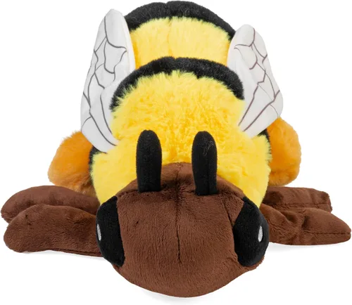 Miniatura 2 de Wild Republic Ecokins, Abeja, animal de peluche, 12 pulgadas, regalo para niños, juguete de peluche, hecho de botellas de agua recicladas hiladas