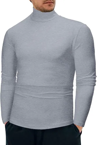 Miekld Heated Hoodie for Men Men's Casual Swallow Gird Print Long Sleeve Tops Round Neck T-Shirt Blouse Pocket T Shirt Pack