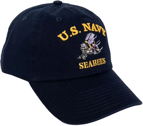 Desert Cactus Gorra de béisbol de la marina de los Estados Unidos, gorra bordada de ala de los Estados Unidos, correa de tela ajustable para adultos