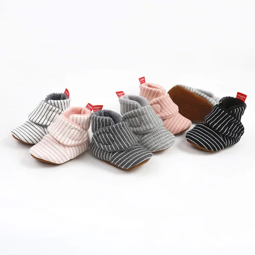 Miniatura 28 de SOFMUO Pantuflas unisex para bebé, niña, niño, ligeras, antideslizantes, para interiores, zapatos de casa, botines para niños pequeños