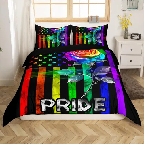 Miniatura 15 de Erosebridal - Juego de ropa de cama con diseño de parque nacional, funda de edredón de montañas humeantes, funda de edredón verde bruma y árbol