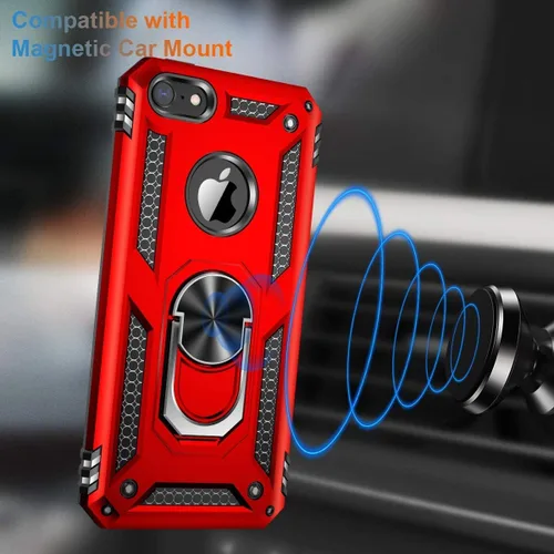 Miniatura 119 de Jeylly Funda para iPhone SE/Funda para iPhone 5S, Exterior de Plástico Duro que Absorbe Golpes + Interior de Silicona de Goma Defensor contra