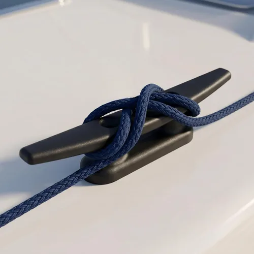 Miniatura 5 de MIZUGIWA Nylon Boat Cleats Dock Cleats Black,4 Inch 5 Inch 6 Inch 8 Inch,Marine Boat Cleats for Rope Hooks,Kayaks,Tie Down,Maritime Decor