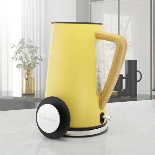 Miniatura 2 de Chantal Oslo - Tetera eléctrica inalámbrica (amarillo mantequilla)
